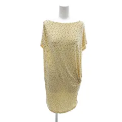 アーペーセー A.P.C. 美品 チュニック XS 黄色 総柄 ボートネック 半袖 /IL ■ECG004のサムネイル