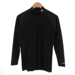 オークリー OAKLEY ハイネックトップス M 黒 ブラック ハイネック ラグランスリーブ  /SC ■ECF004のサムネイル