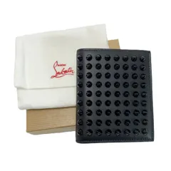 Christian Louboutin クリスチャンルブタン 2つ折り財布  ブラック メンズ 袋 箱有のサムネイル