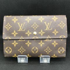 Louis Vuitton ルイヴィトン モノグラム 三つ折り財布 訳あり - メルカリ
