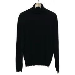 GIANNIVERSACE(ジャンニヴェルサーチ) 長袖セーター サイズ4 XL メンズ - 黒×ピンク タートルネックのサムネイル