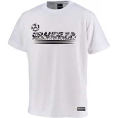 グランデ grande ヘキサゴンカモ.ドライメッシュTシャツ フットサル 半袖Tシャツ (gfph20030-0109)、WHT/BLKのサムネイル