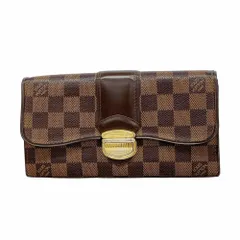 ルイ・ヴィトン(Louis Vuitton) ルイ・ヴィトン 長財布 ダミエ ポルトフォイユシスティナ N61747 エベヌレディース