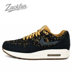 NIKE AIR MAX 1 PRM ナイキ エア マックス 1 プレミアム ブラック 黒 ゴールド 24 cm レディース ナイキ スニーカー U01921