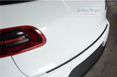 ポルシェ マカン 95B リア バンパー プロテクター ガード ブラックのサムネイル