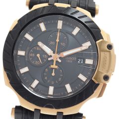 稼働 美品 TISSOT T-RACE 腕時計 自動巻き クロノグラフ 3830 - メルカリ