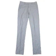 新品同様 DIOR ディオール 21ss ストライプ ウール トラウザーパンツ センタープレス スラックス パンツ ボトムス 44 グレー メンズ 古着 中古 USEDのサムネイル
