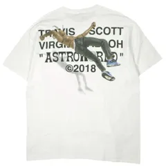 Travis Scott トラヴィス・スコット Virgil Abloh Astroworld Pocket Tee ヴァージル・アブロー アストロワールド Tシャツ XL WHITE 半袖 トップス g26827のサムネイル