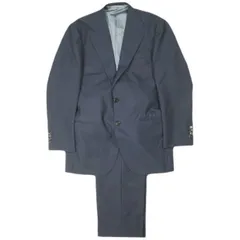 CUSTOM TAILOR BEAMS カスタムテーラー ビームス 日本製 MARLING&EVANS 3plyフレスコスーツ 50(オーダーサイズ) NAVY スーツ セットアップ 3Bジャケット & 2プリーツスラックス g26799のサムネイル