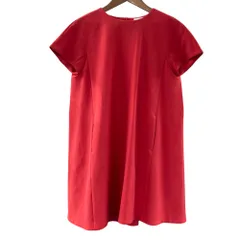 美品 23区 R by RITA TAKAHASHI ショートスリーブ ワンピース サイズ38 レッド レディース 古着 中古 USEDのサムネイル