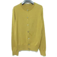 良品 24AW L'Appartement アパルトモン EX.FINEWOOL CREWNECK CARDIGAN ウールニットカーディガン 24080560717030 ブラウン系 レディース 古着 中古 USEDのサムネイル