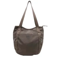 美品 BOGNER ボグナー ショルダーバッグ トートバッグ 肩掛け 鞄 カバン ラウンドシルエット 茶 ブラウン メンズ レディース 古着 中古 USEDのサムネイル