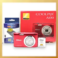 2026年最新】nikon coolpix a100 レッドの人気アイテム - メルカリ