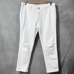 美品】INCOTEX RED インコテックス レッド コットンパンツ 白 32
