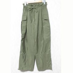 nestRobeカーゴパンツ ワイドシルエット カーキ - メルカリ