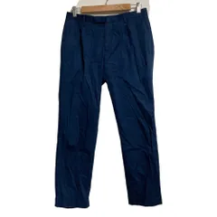 美品 BEAMS GERMANO ビームス ジェルマーノ 2プリーツライトツイル パンツ 24-23-0372-081 サイズ44 ネイビー メンズ 古着 中古 USEDのサムネイル