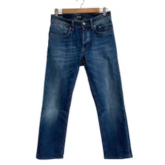美品 SIVIGLIA シヴィリア DENIM CORE スリム テーパード デニムパンツ ジーンズ W29 インディゴブルー メンズ 古着 中古 USEDのサムネイル