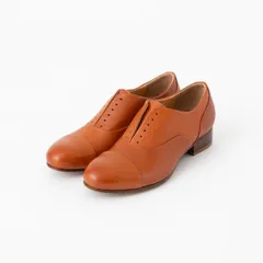 【新品】chausser ショセ ストレートチップ レースアップ レザー シューズのサムネイル