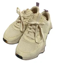 良品 SOREL ソレル KINETIC IMPACT II WONDER LACE デザインソール スニーカー NL5097-292 23cm オフホワイト レディース 古着 中古 USEDのサムネイル