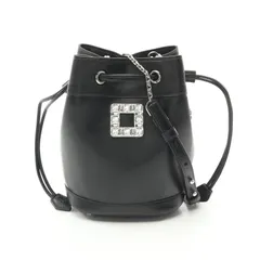 ロジェ ヴィヴィエ Roger Vivier ショルダーバッグ バケットバッグ RBWANME0100XMAB999 ブラック レザー ショルダーバッグ レディース 未使用のサムネイル