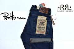 極美品】極上品 RRLダブルアールエル ダメージ加工 デニム パンツ W38