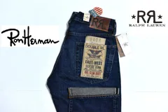 【定価8万6900円】新品 ロンハーマン × RRL スリム ブーツカットデニム W31 L30 セルビッジ ダブルアールエル 赤耳のサムネイル