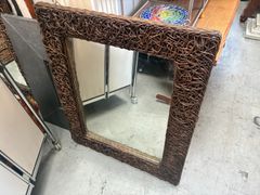 展示品 スペイン BECARA ウォールミラー 壁掛け鏡 アンティーク調