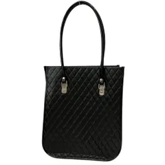 良品 Comme des Garcons TOTE BAG コムデギャルソン 90's  キルティング トートバッグ ブラック メンズ レディース 古着 中古 USEDのサムネイル
