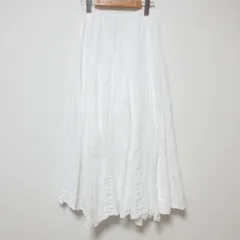 未使用 CP SHADES シーピーシェイズ ロンハーマン 別注 Lily Linen Skirt リネン ロングスカート XS ホワイト レディース 古着 中古 USEDのサムネイル