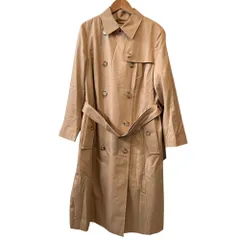 美品 23AW MACKINTOSH LONDON マッキントッシュロンドン GABARDINE 19 LOGIE チェックライナー付き トレンチコート 44 ベージュ レディース 古着 中古 USEDのサムネイル