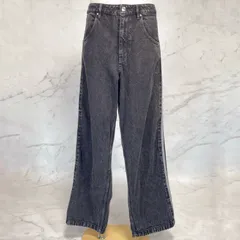 adidas Originals アディダスオリジナルス　DENIM FB PT アディカラー　デニム　ファイヤーバードパンツ　トゥルーブラックデニム　ジッパーフライ　刺繍ロゴ　スリーストライプス　33サイズ　JC6718のサムネイル