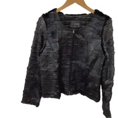 ♪♪22 OCTOBRE ヴァンドゥオクトーブル レディース スパンコール ジャケット SIZE 44 ブラックのサムネイル