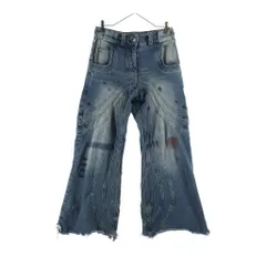 NO/FAITH STUDIOS (ノーフェイスストゥディオス) WAVE DENIM ウェーブ デニムパンツ インディゴブルーのサムネイル