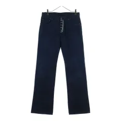 CHROME HEARTS (クロムハーツ) OLD DNM PANTS オールド ホースシューボタン ボタンフライ フレアデニムパンツ インディゴのサムネイル