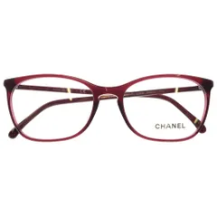 CHANEL (シャネル) 3281A フォックスフレーム サングラス メガネ パープルのサムネイル