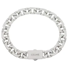 CELINE (セリーヌ) ロゴデザイン トリンオフ ブレスレット シルバーのサムネイル