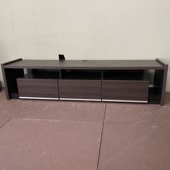 テレビ台 ロータイプ ダークブラウン 定価約13万円 JIGN-1502AUD