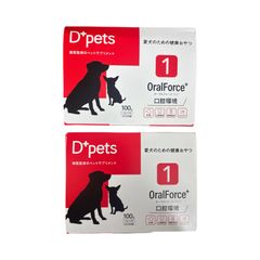 D+pets OralForce+ オーラルフォースワン 2箱セット(おまけ付) - メルカリ