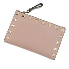 ヴァレンティノ・ガラヴァーニ 二つ折り財布 スタッズ コンパクト ウォレット  レザー VALENTINO 財布のサムネイル
