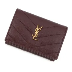 サンローランパリ 三つ折り財布 モノグラム オリガミ タイニーウォレット レザー 668274 SAINT LAURENT PARIS 財布のサムネイル