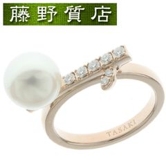 TASAKI マリーエレーヌドゥタイヤック ダイヤ パール リング k22 