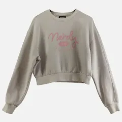 NERDY ベージュ レディース スウェット M N2362のサムネイル