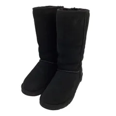 ♪♪UGG アグ レディース ロング ムートンブーツ SIZE 25cm F10010D ブラックのサムネイル