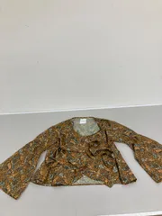 送料無料★EDWIN SOMETHING エドウィン★袖フレアシャツ　長袖シャツ　トップス★Mサイズ　#80605sj25のサムネイル