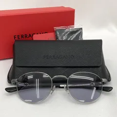 Salvatore Ferragamo × 999.9 サルヴァトーレ・フェラガモ フォーナインズ サングラス SF9008 50□21-146 アイウェア メガネ 日本製 カジュアル 男女兼用 シルバー 眼鏡 ★SS502のサムネイル