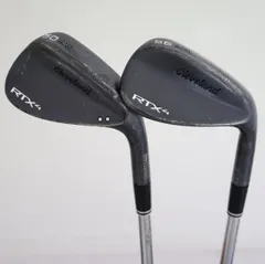 ●訳有！【50°＆56°　2本セット】クリーブランド★RTX4ウェッジ　ブラックサテン　N.S.PRO MODUS3 TOUR120スチール　S（89365のサムネイル