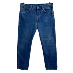 ～90s USA製 Lee デニムパンツ W38 ブルー リー ジップアップ ～90年代 コインポケット アメカジ デニム ジーンズ 2606-196のサムネイル