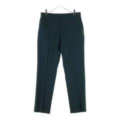 GUCCI (グッチ) ノータック ウール スラックスパンツ トラウザーズ グリーン 692040 ZAIFIのサムネイル