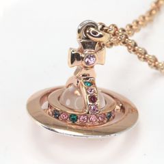 vivienne westwood☆Clarett立体3Dロゴネックレス/L - メルカリ