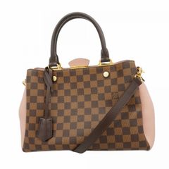 LOUIS VUITTON ダミエ ブリタニー ピンク バッグ - メルカリ